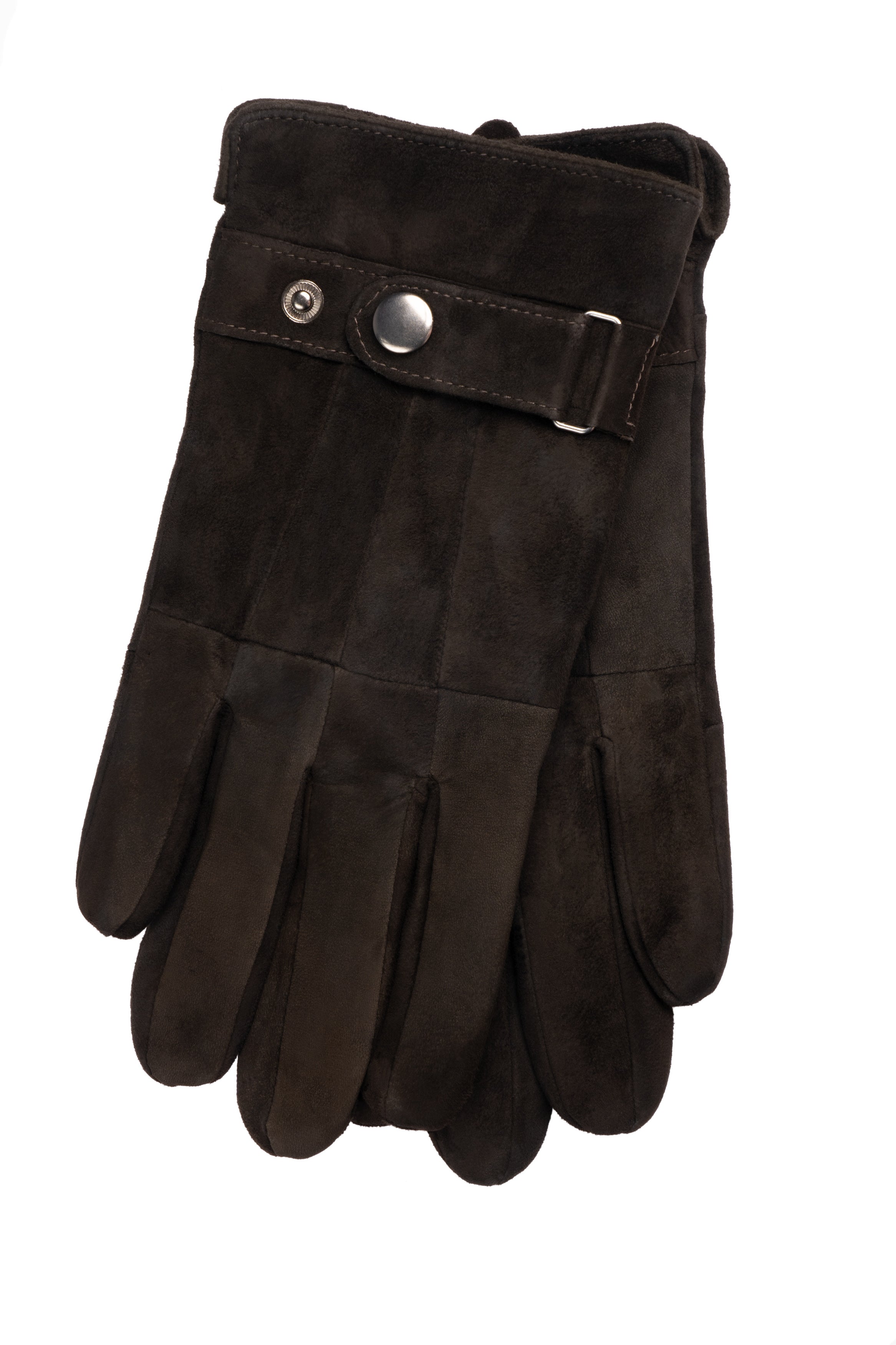 EEM Herren Lederhandschuhe, weiches Veloursleder, Thinsulate Thermofutter, nachhaltig produziert