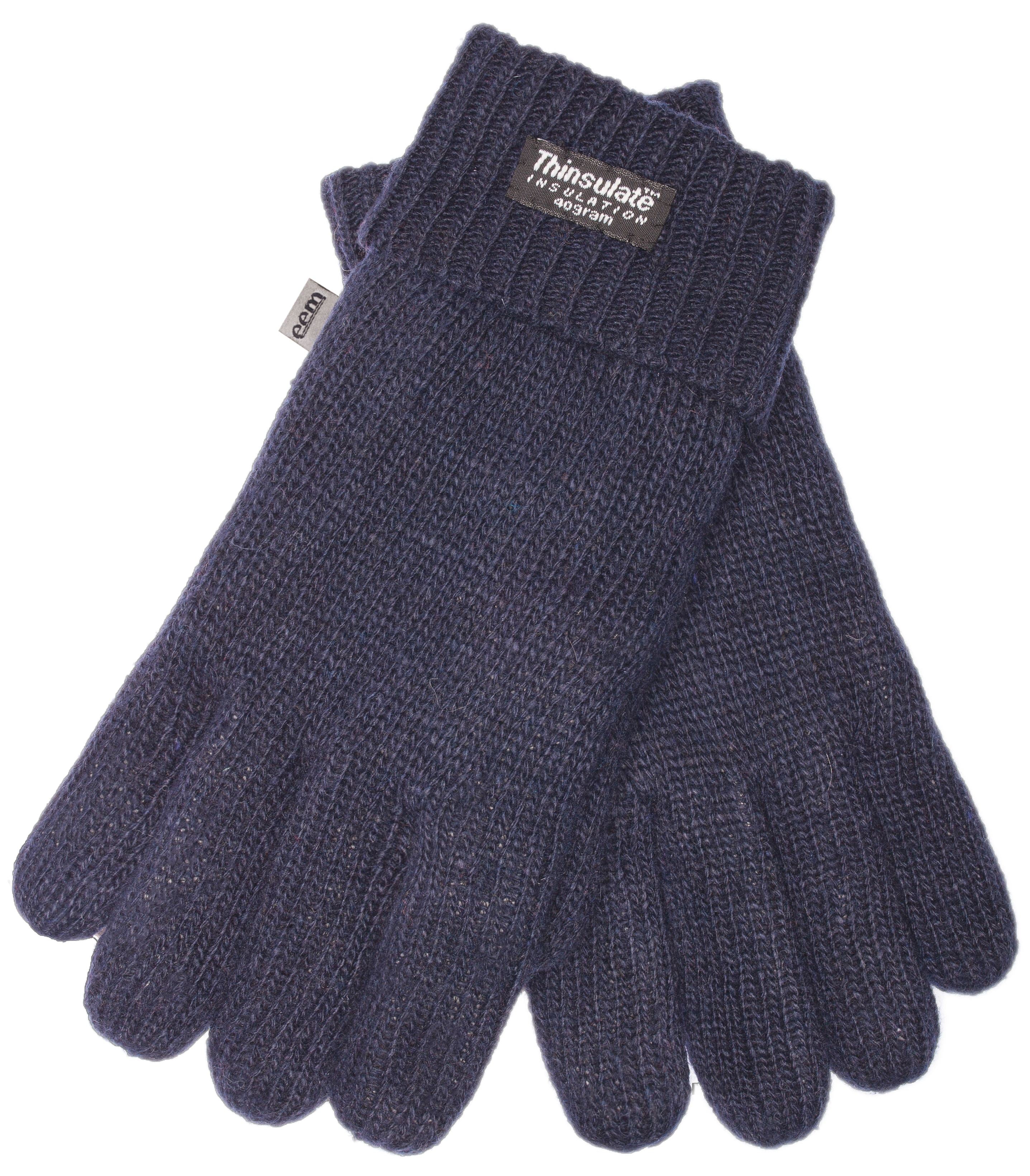 strickfleece handschuhe herren EEM Herren Strickhandschuhe, weiche Wolle, Thinsulate Thermofutter – EEM Fashion
