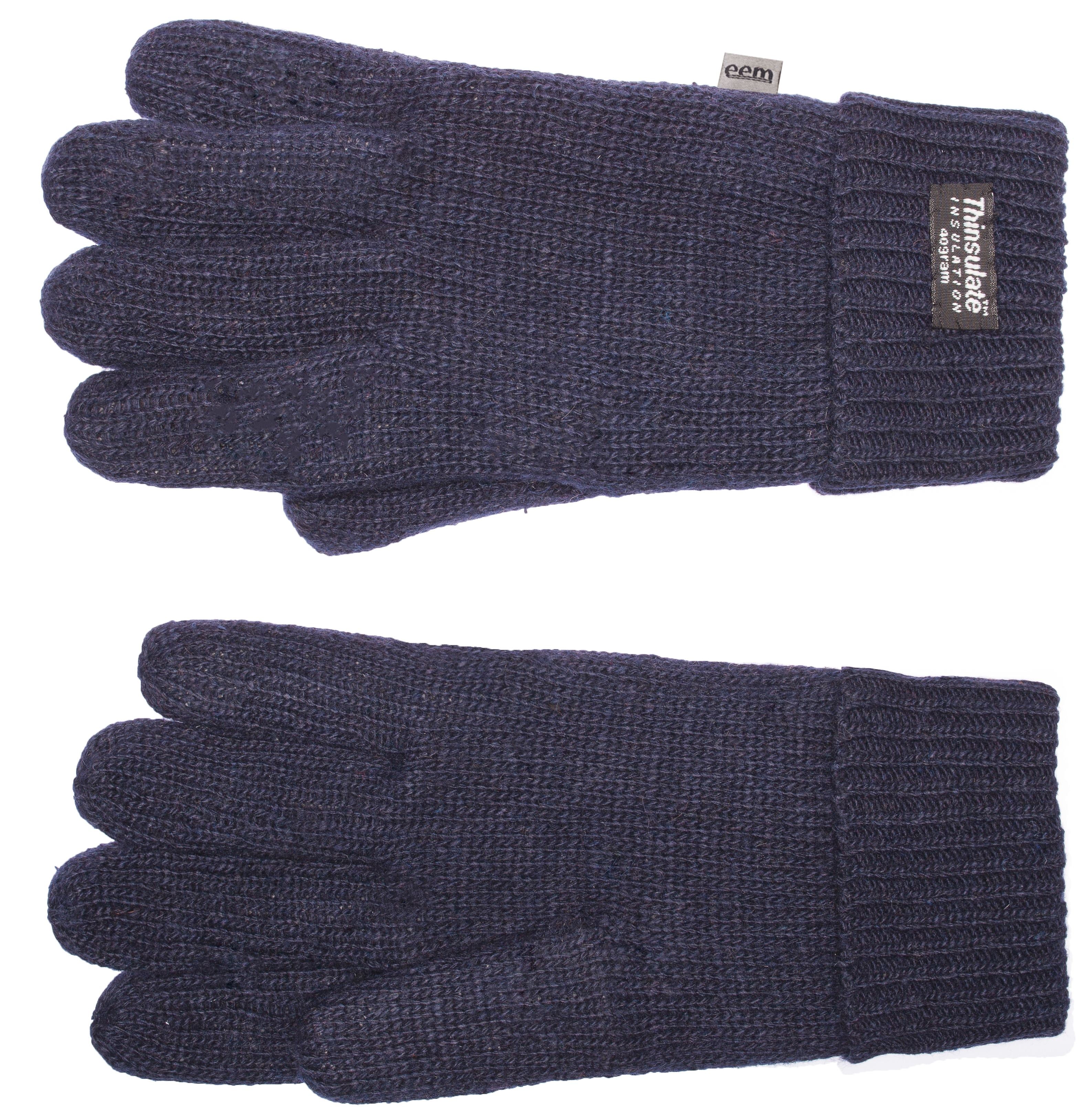 thinsulate handschuhe herren EEM Herren Strickhandschuhe, weiche Wolle, Thinsulate Thermofutter – EEM Fashion