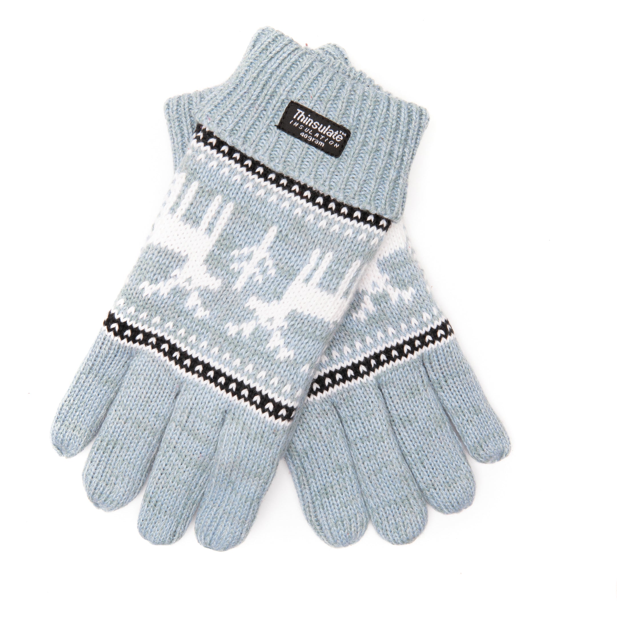 handschuhe weihnachtsmotiv EEM Damen Strickhandschuhe, weiche Baumwolle, Weihnachtsmotiv, Thinsul – EEM Fashion