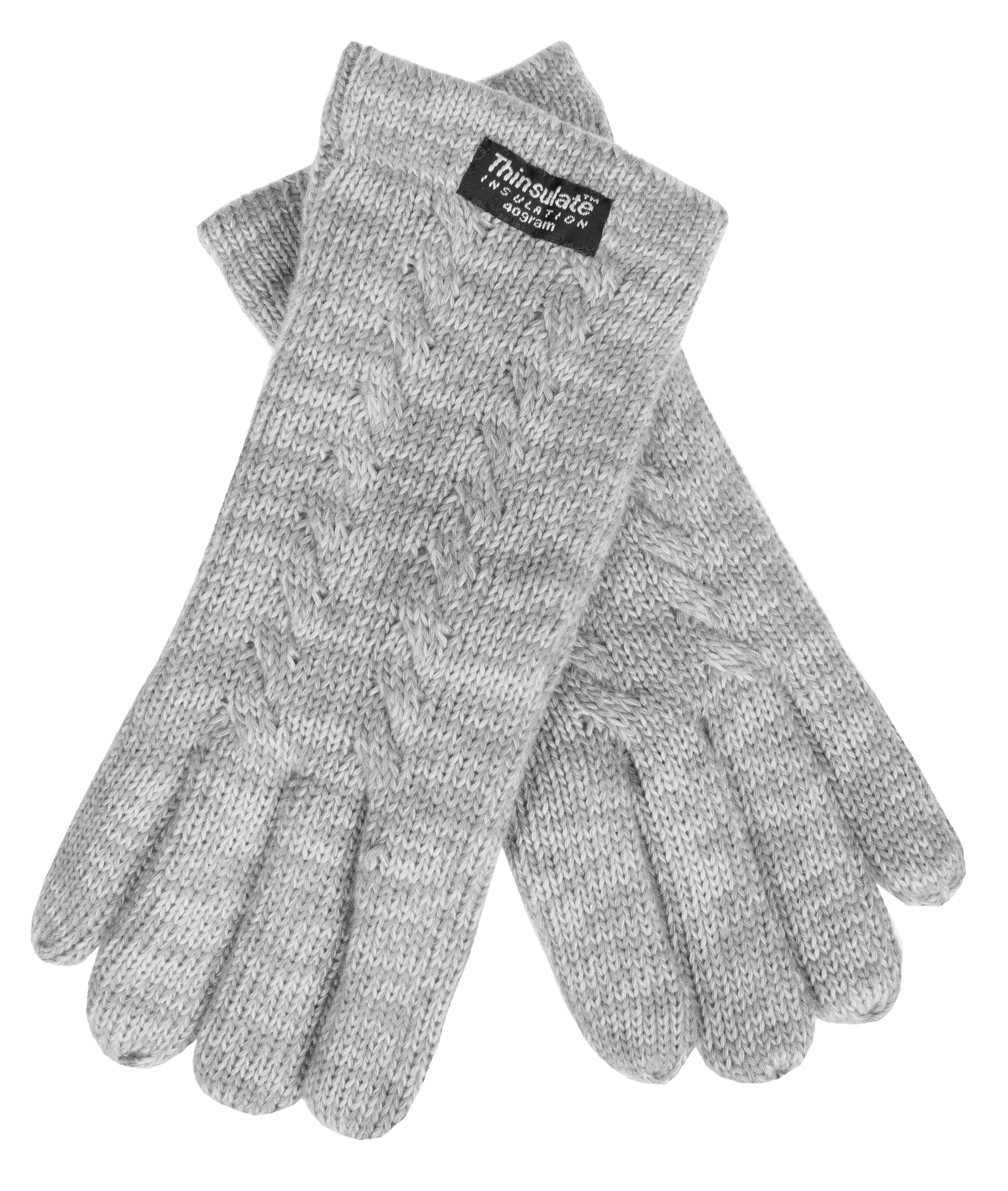 eem handschuhe damen EEM Damen Strickhandschuhe, weiche Wolle, Thinsulate Thermofutter, Zop – EEM Fashion