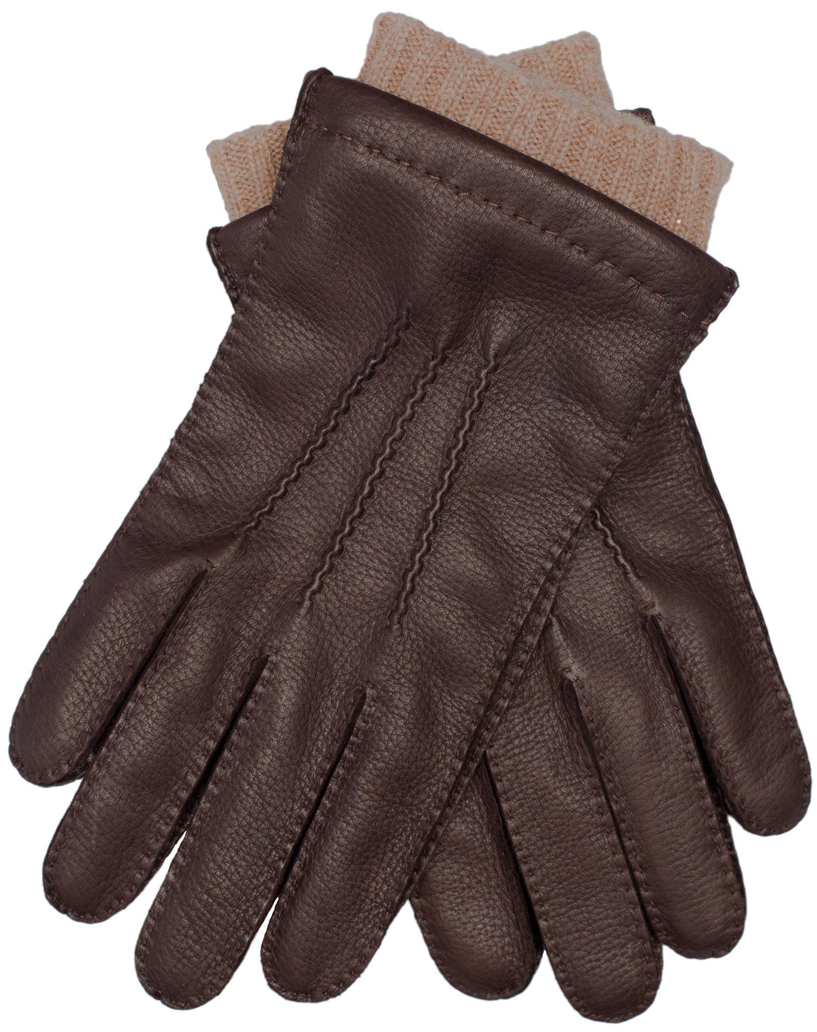 herren handschuhe leder kaschmir EEM Herren Lederhandschuhe, edles Hirschleder, weiches Futter aus Kasc – EEM Fashion