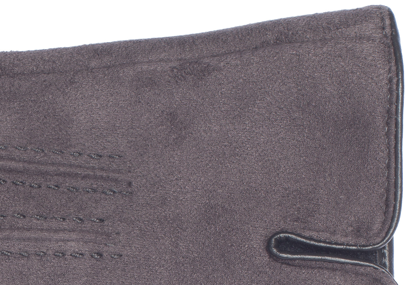EEM Damen Handschuhe 100% vegan, Velours Optik, weiches elastisches Material, kuscheliges Teddyfleece