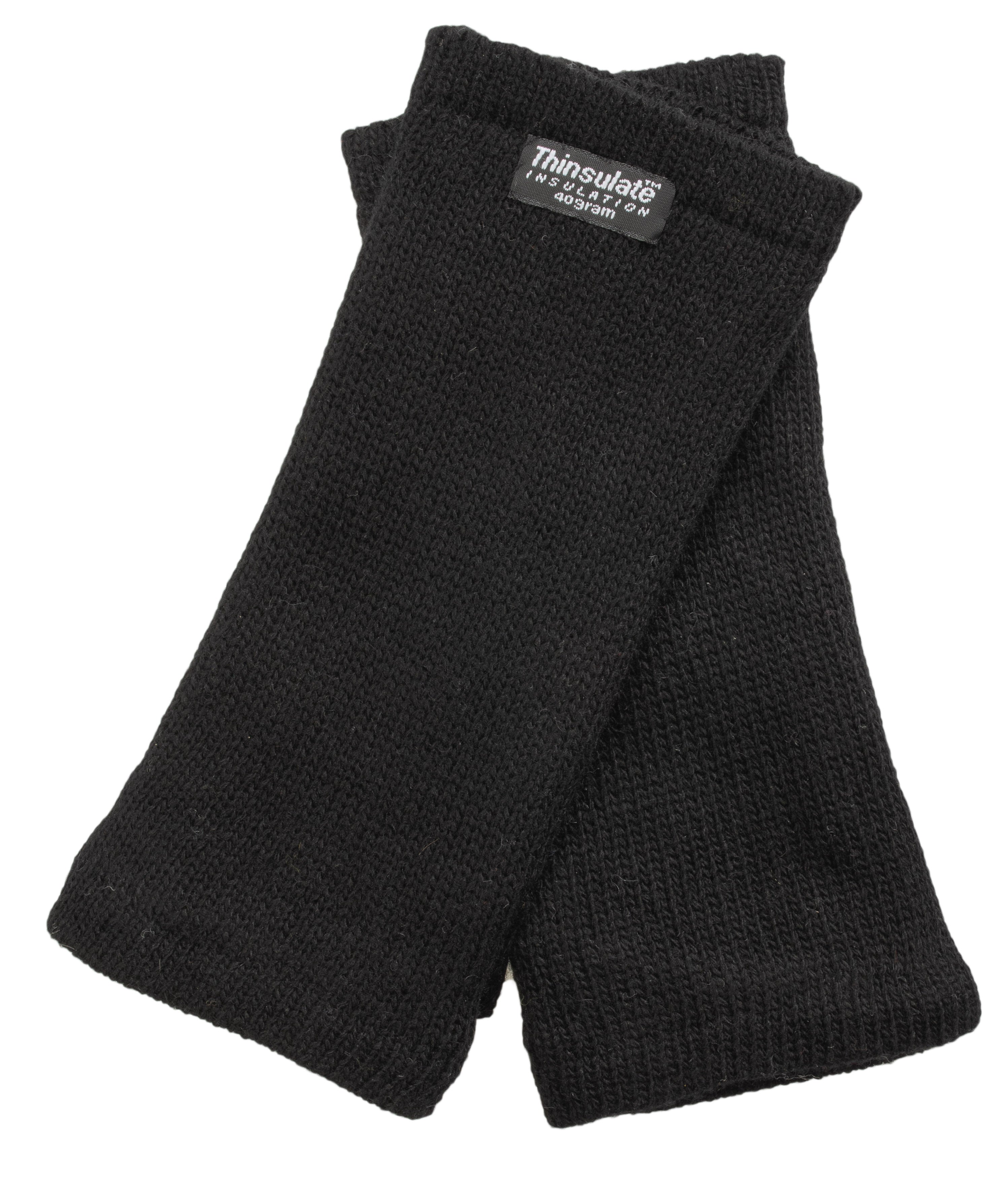 EEM Damen Strickhandschuhe Pulswärmer, weiche Wolle, Thinsulate Thermofutter, praktisches Daumenloch